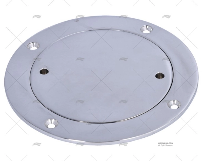 COPERCHIO PORTELLO DI ISPEZIONE INOX SS 316 100mm