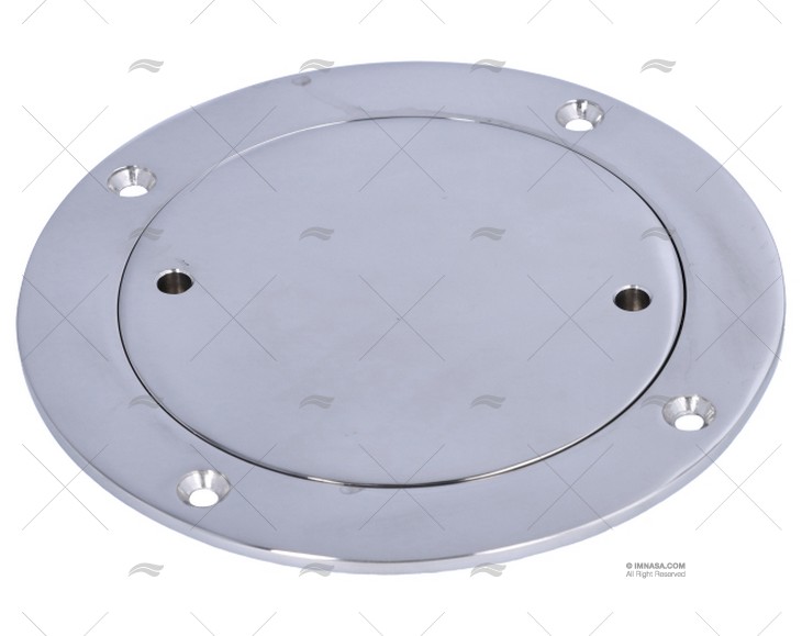 COPERCHIO PORTELLO DI ISPEZIONE INOX SS 316 100mm