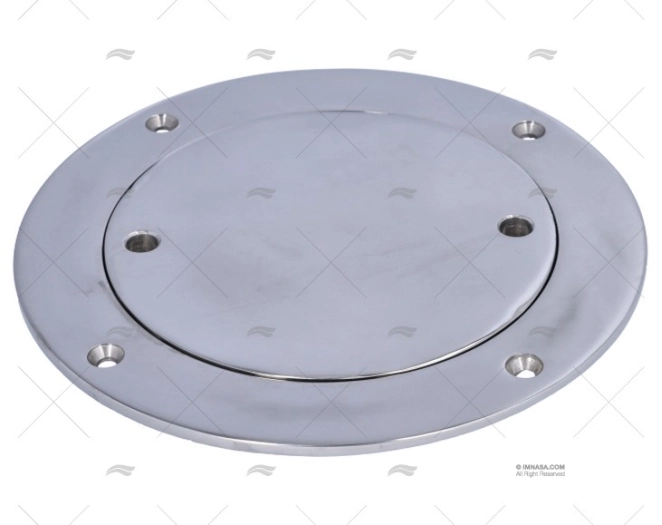 COPERCHIO PORTELLO DI ISPEZIONE INOX SS 316 125mm