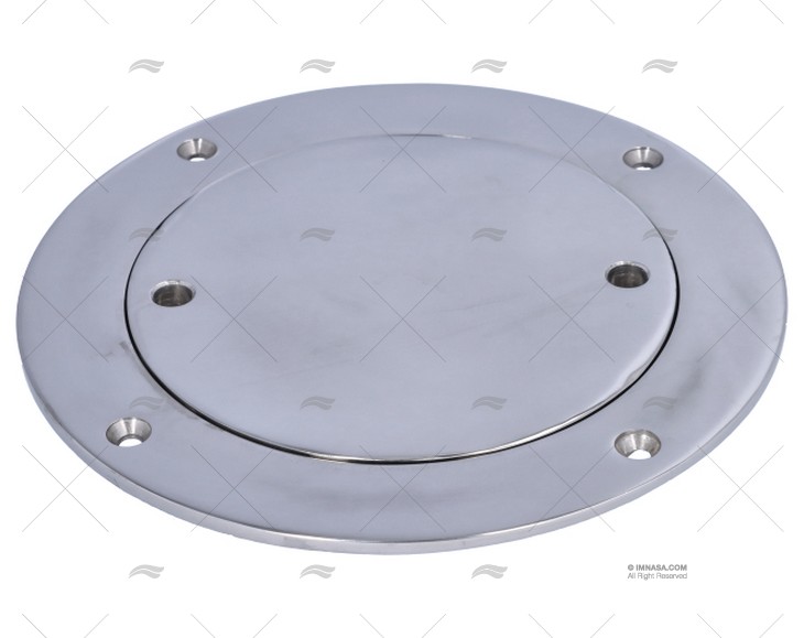 COPERCHIO PORTELLO DI ISPEZIONE INOX SS 316 125mm