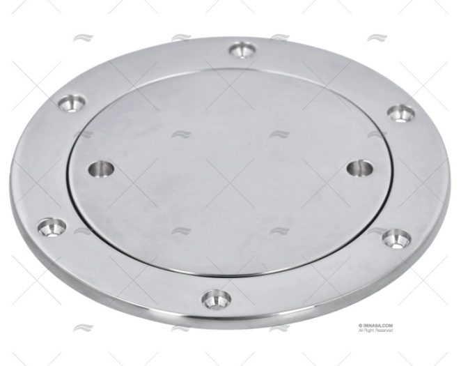 TAMPA REGISTO 114mm INOX 316
