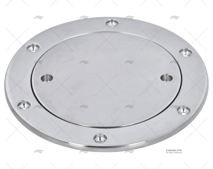 COPERCHIO PORTELLO DI ISPEZIONE 114mm INOX 316