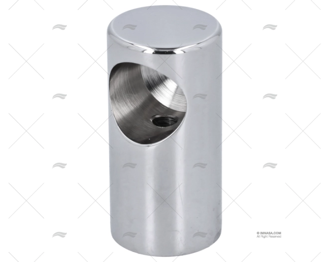 SUPORTE CORRIMÃO 22mm FINAL LATÃO CROMADO