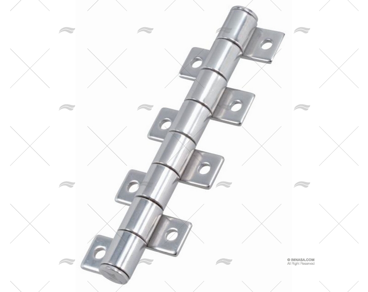 CHARNIERE FRICTION COURTE 51mmINOX 316 MARINE TOWN