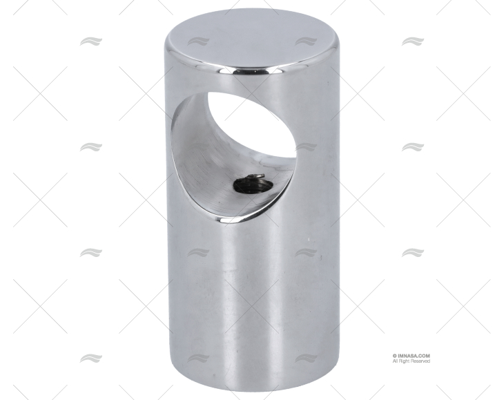 SUPPORTO CORRIMANO 22mm INTERNO OTTONE CROMATO