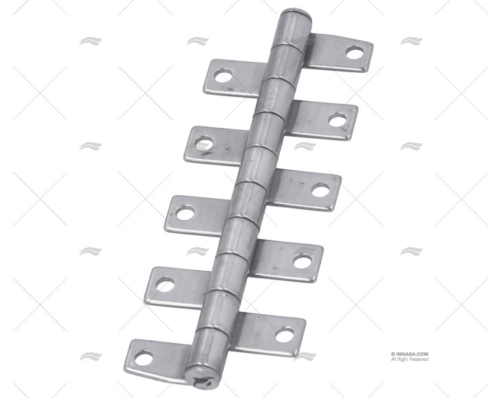 SEAM FRICTION HINGE LONG 130mm INOX 316 MARINE TOWN
