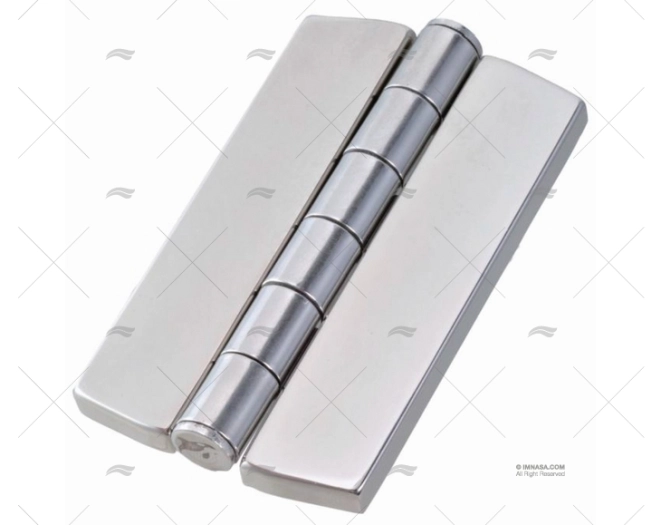 SEAM FRICTION COVERED HINGE 79.2mm SS316 MARINE TOWN