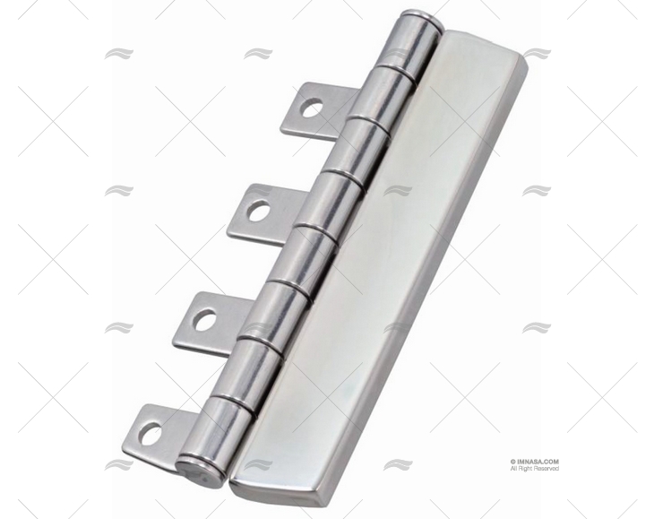 SEAM FRICTION COVERED HINGE 104mm SS316 MARINE TOWN