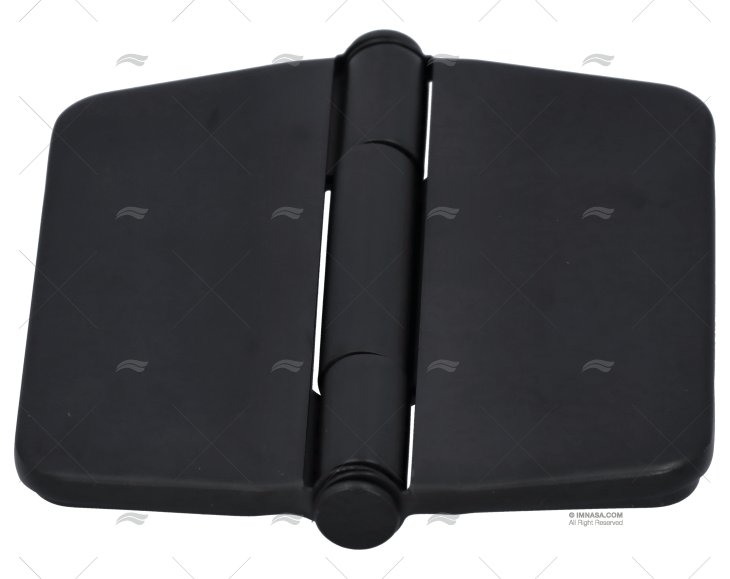 BUTTERFLY HINGE CENTER 78x78mm DULL BLAC MARINE TOWN