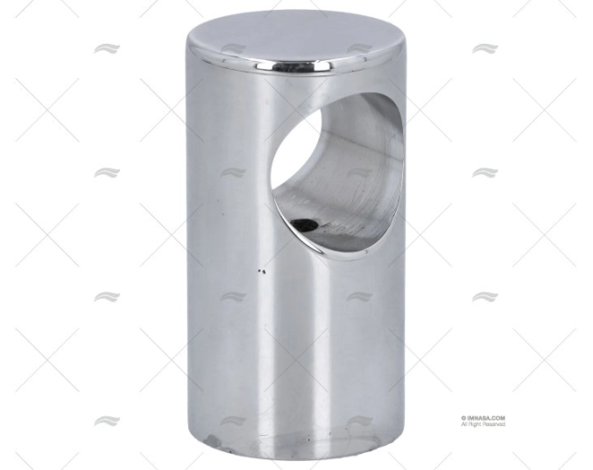 SUPPORTO CORRIMANO 25mm INTERNO OTTONE CROMATO