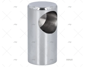 SUPPORTO CORRIMANO 30mm FINALE OTTONE CROMATO