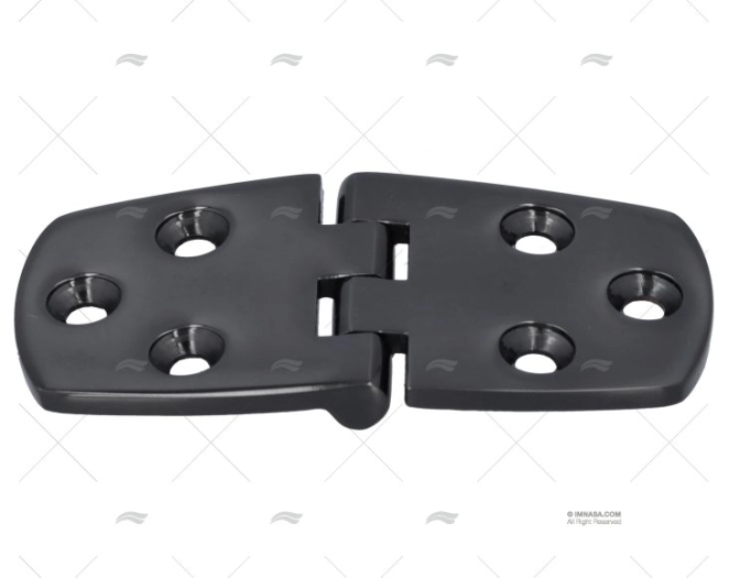 CERNIERA NERA UP 77 X 51mm INOX 316 MARINE TOWN