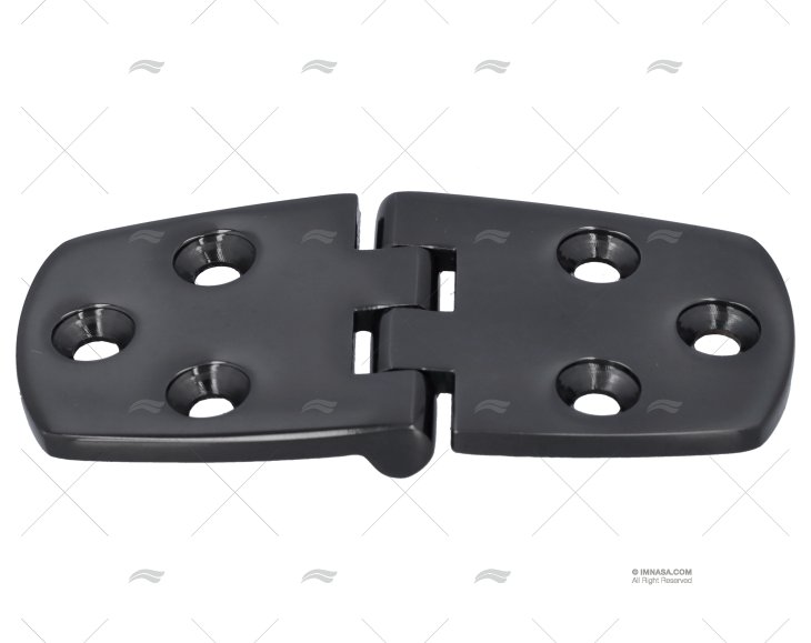 DOBRADIÇA PRETA UP 77 X 51mm INOX 316 MARINE TOWN