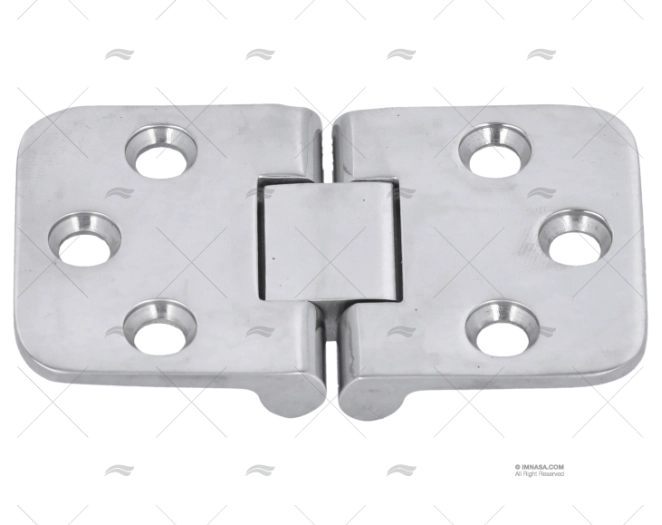 FLUSH HINGE DOWN 42 X 70.5mm INOX 316 MARINE TOWN