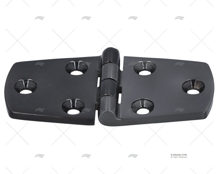 BISAGRA NEGRA UP 37.5 X 76.5mm INOX 316 MARINE TOWN