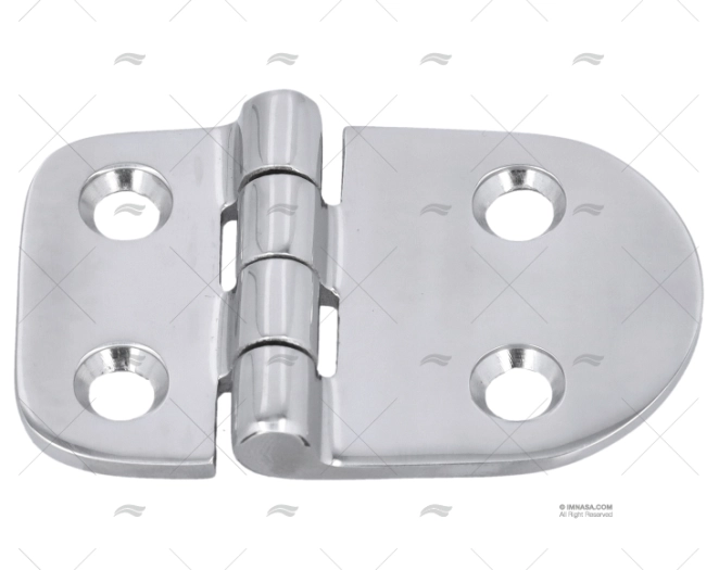ROUND SIDE HINGE UP 38 X 60mm INOX 316 MARINE TOWN