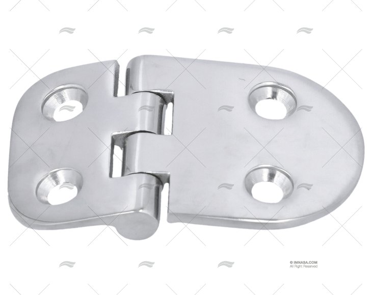 ROUND SIDE HINGE DOWN 38 X 60mm INOX 316 MARINE TOWN