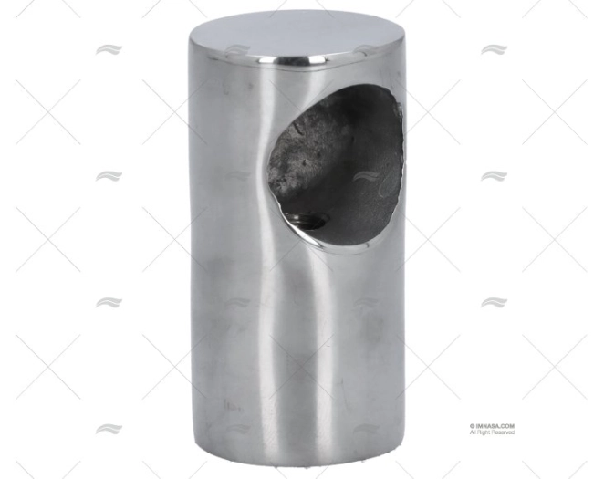 SUPPORTO CORRIMANO INOX TERMINALE 22mm