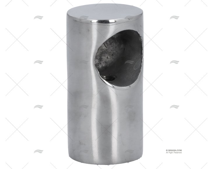 SUPPORTO CORRIMANO INOX TERMINALE 22mm