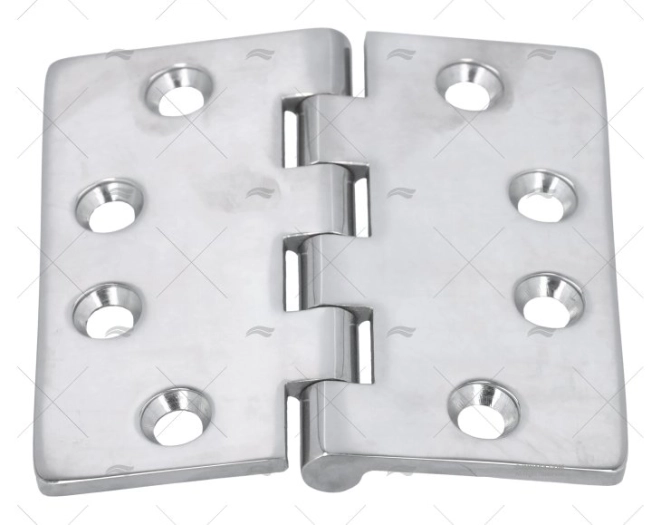 CHARNIERE DOWN 102 X 102mm INOX 316 MARINE TOWN