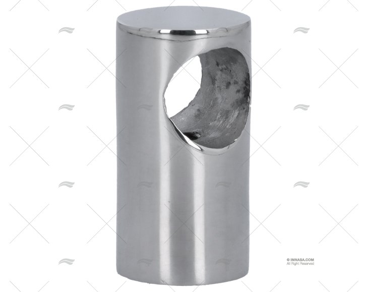 SUPPORTO CORRIMANO INOX CENTRO 22mm