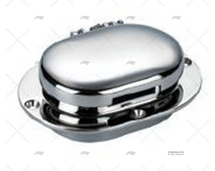 CHAIN ROPE DECK PIPE HINGED CAP INOX 316