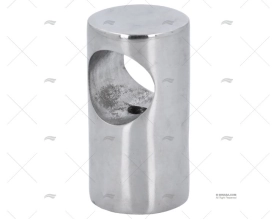 SUPPORTO CORRIMANO INOX CENTRO 25mm