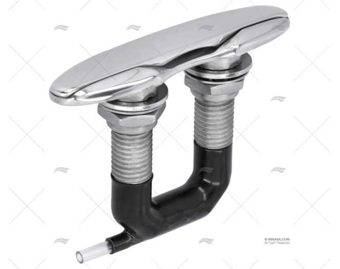 CORNAMUSA C/DRENAGEM 155mm INOX 316