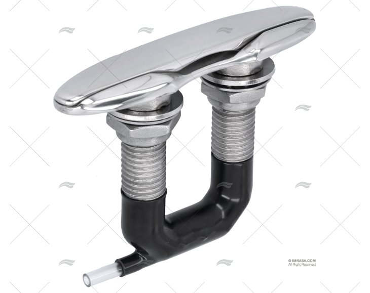 CORNAMUSA C/DRENAGEM 155mm INOX 316