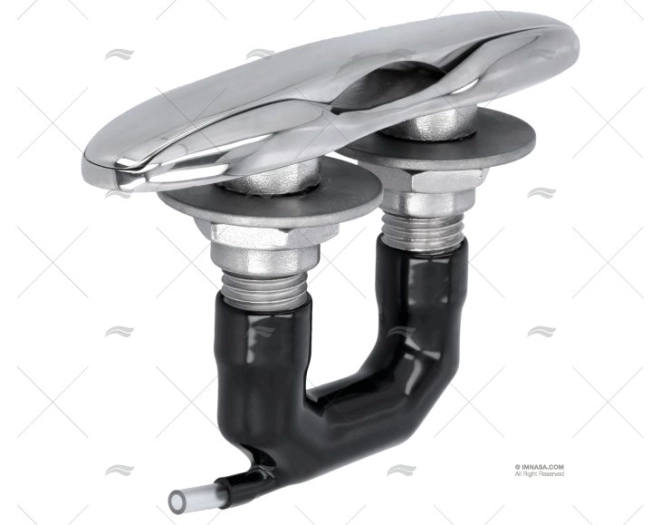 CORNAMUSA C/DRENAGEM 203mm INOX 316