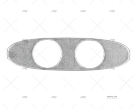 PLACA CORNAMUSA PARA REF 41250664 INOX