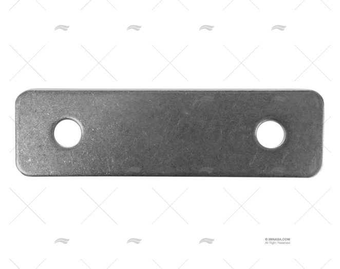 PLACA BASE INOX SS 316 88X30X3mm