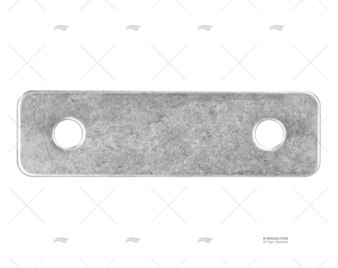 PLACA BASE INOX AISI 316 154X44X3mm