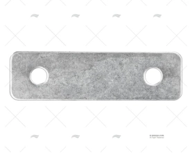 PIASTRA BASE INOX AISI 316 154X44X3mm