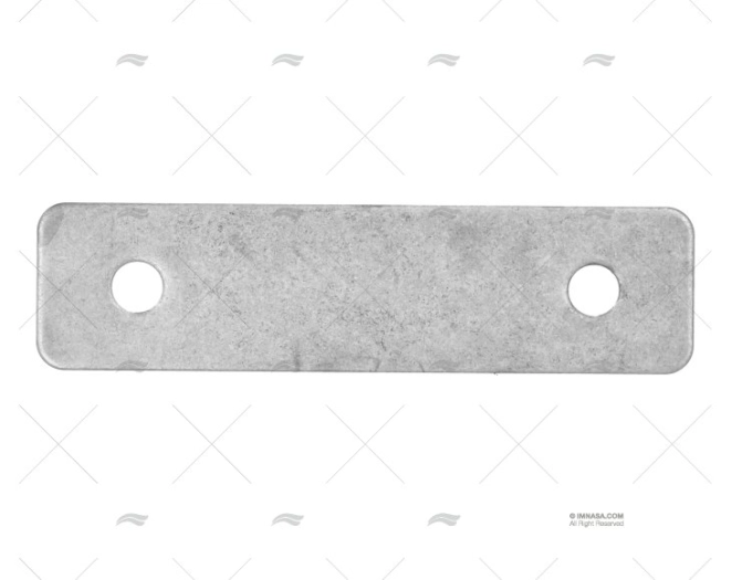 PIASTRA BASE INOX SS 316 183X47X3mm
