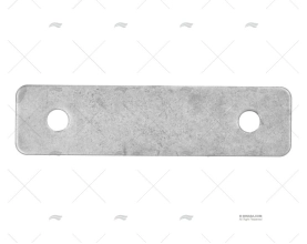 PLACA BASE INOX SS 316 183X47X3mm