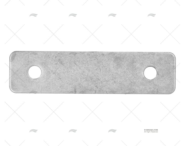 PIASTRA BASE INOX SS 316 183X47X3mm