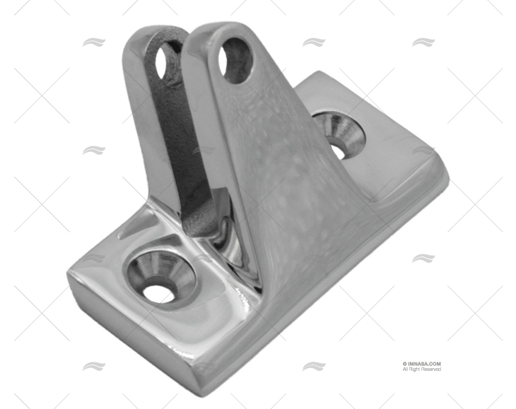 FISSAGGIO TENDALINO INCLINATO 62mm INOX 316
