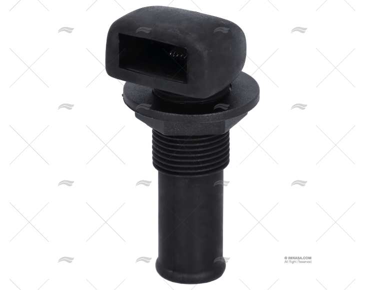 TEAR DROP VENT BLACK 16mm NYLON