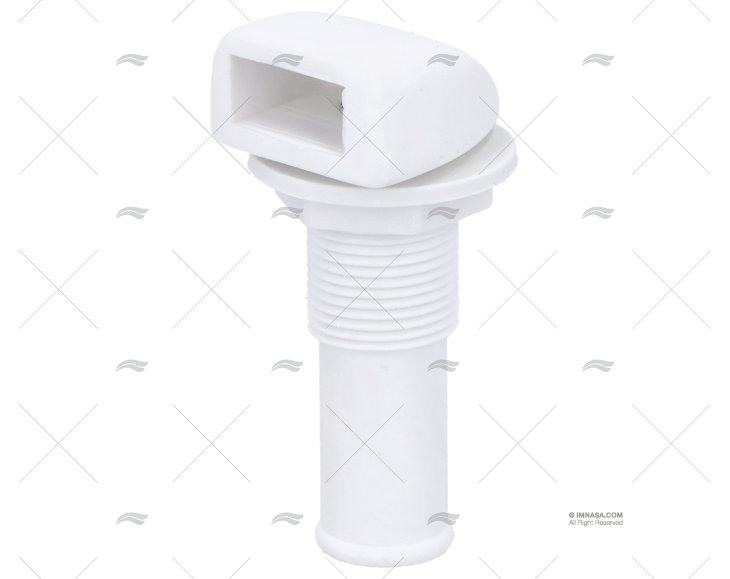 RESPIRADOURO BRANCO 16mm NYLON