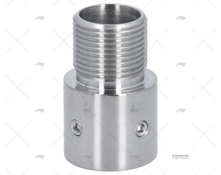 BASE ANTENNA TUBO INOX 316