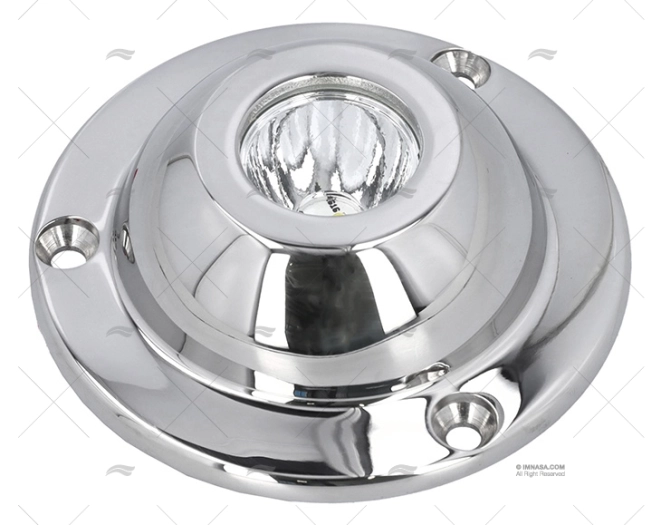 LUCE SUBACQUEA BIANCA 12V    INOX 2L