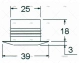 LUZ DE CORTESIA LED IP65 9-28V INOX