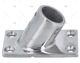 CASQUILHO DO LEME 60º 25mm INOX FUND BASE RECTANGU