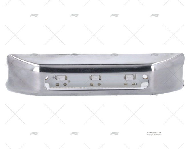 LED CORTESIA FRONTAL AZUL IP67 9-28V INOX