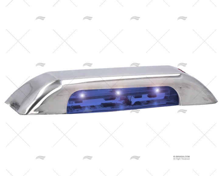 LED CORTESIA UP&DOWN AZUL IP67 9-28V