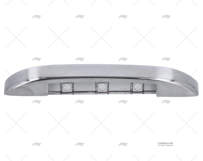 Led DI CORTESIA AD INCASSO BLU IP67 9-28V 100mm