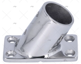 CASQUILHO DO LEME 60º RECTANGULAR INOX AISI 316 32mm