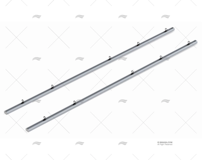 SUPPORT BICICLETTE ALU 2000mm GS (2u)