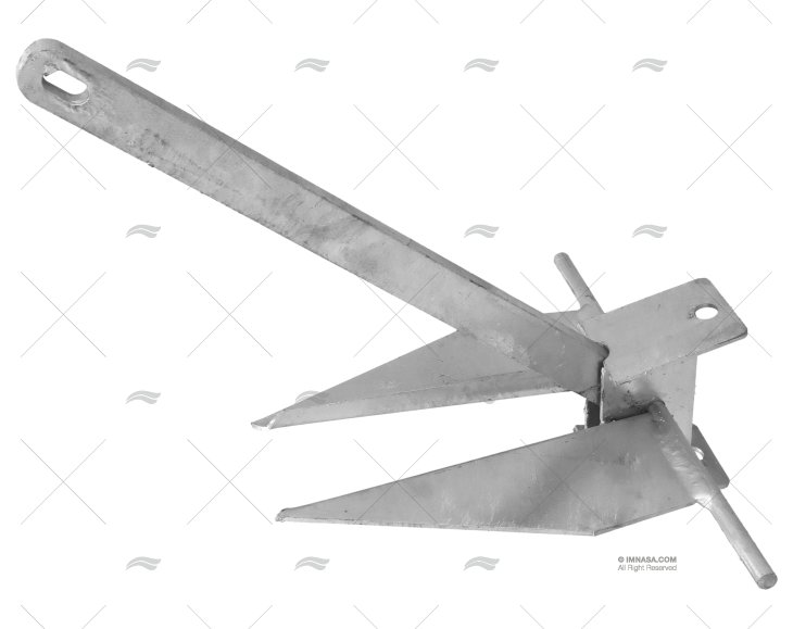 ÂNCORA TIPO DANFORTH GALVANIZADA 2kg